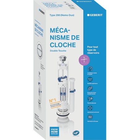 GEBERIT DESCARGADOR UNIVERSAL SERIE 290