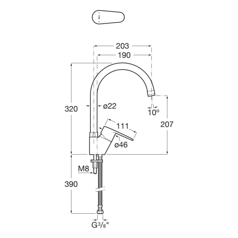 VICTORIA PLUS MONOMANDO FREGADERO (NUEVA REFERENCIA/NUEVO MODELO)