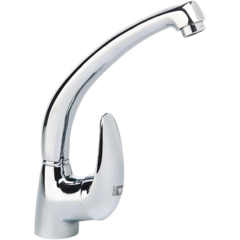 MONOMANDO SEIS FREGADERO ENCIMERA CROMO C/FUNDIDO