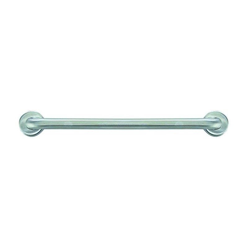 NOFER BARRA FIJA 80 CM INOX SATINADO